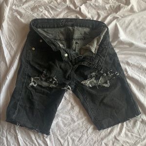 Jean shorts